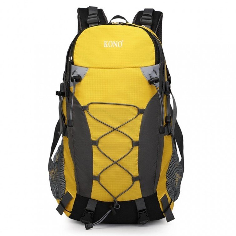 Plecak Męski do Pracy Duży Mocny z Pokrowcem Wodoodporny 40L Wolfor