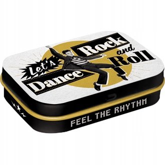 Elvis Presley Let's Dance Rock and Roll miętówki metal pudełko prezent