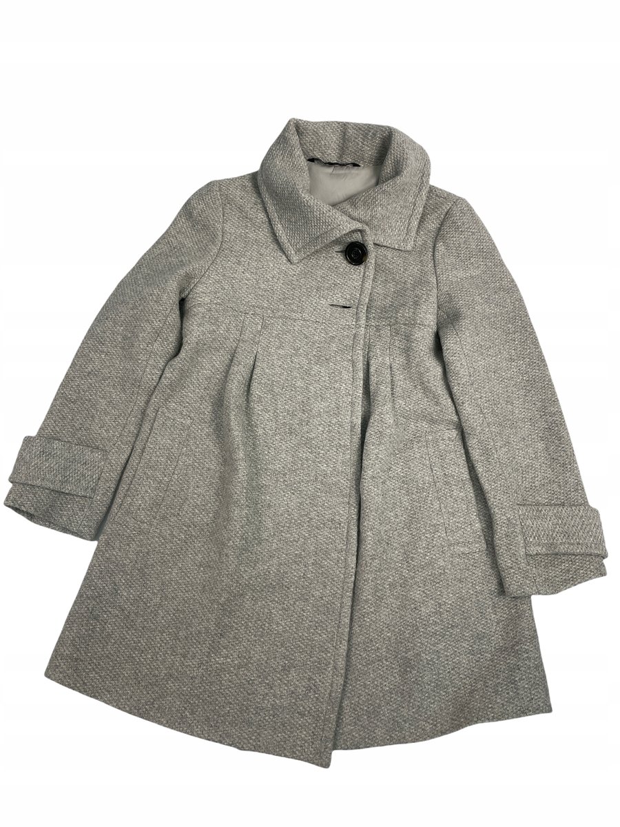 Elegancki szary damski płaszcz Marc Jacobs 36
