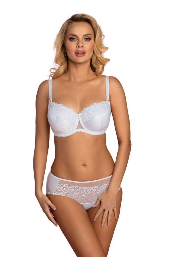 Biustonosz push up Biustonosz Usztywniany Model VB-442 White - Vena - 75E