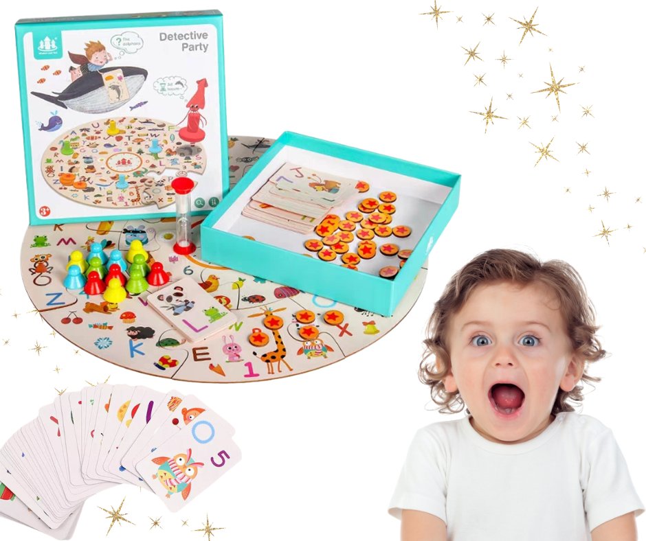 GRA KLOCKI DREWNIANE