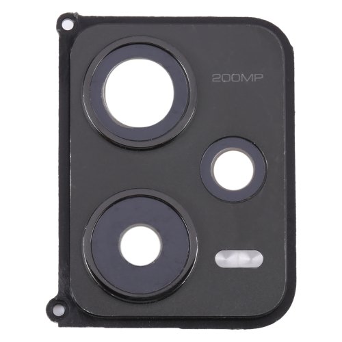 OCZKO APARATU + RAMKA XIAOMI REDMI NOTE 12 Pro+ Plus CZARNY