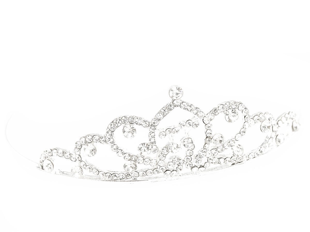 OPASKA do włosów DIADEM ślubna CYRKONIE korona