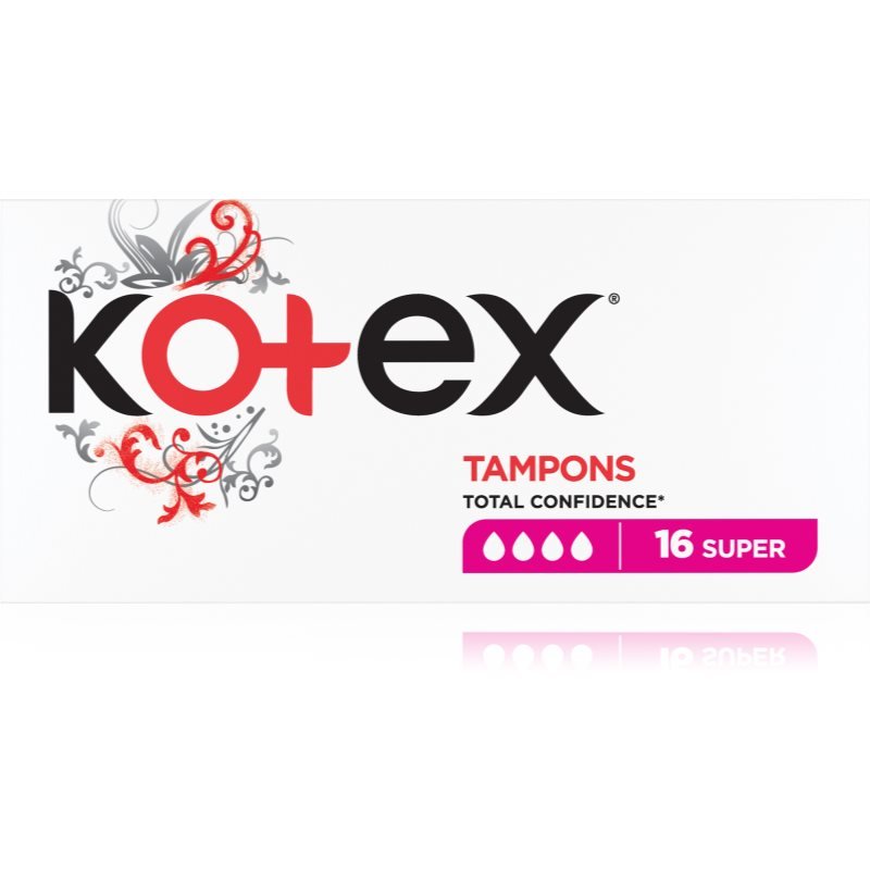 KOTEX Tampony Super Tampons) Wariant 16 ks)