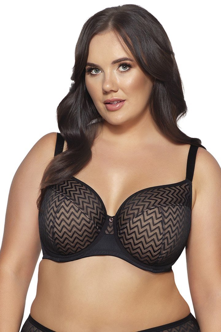 Ava Biustonosz Soft Biustonosz Semi-Soft Model Innesa Bla 2102 Black - Ava - 80B