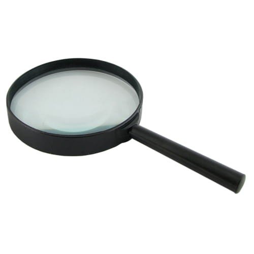 Lupa plastik 100mm, 2x