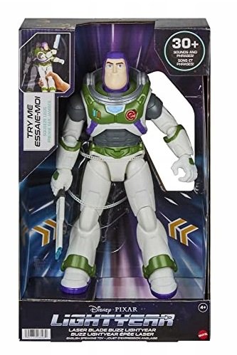 Toy Story Buzz Astral Interaktywna Figurka z mieczem Disney Pixar Mattel
