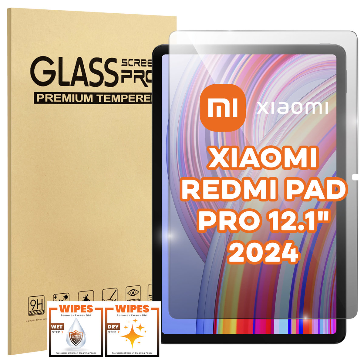 SZKŁO HARTOWANE 9H OCHRONNE Xiaomi Redmi Pad PRO 12.1