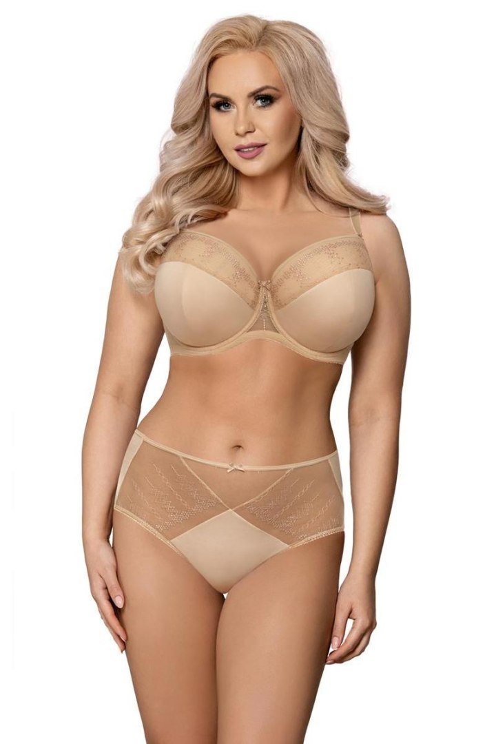 Biustonosz push up Biustonosz Usztywniany Model VB-430 Beige - Vena - 80G