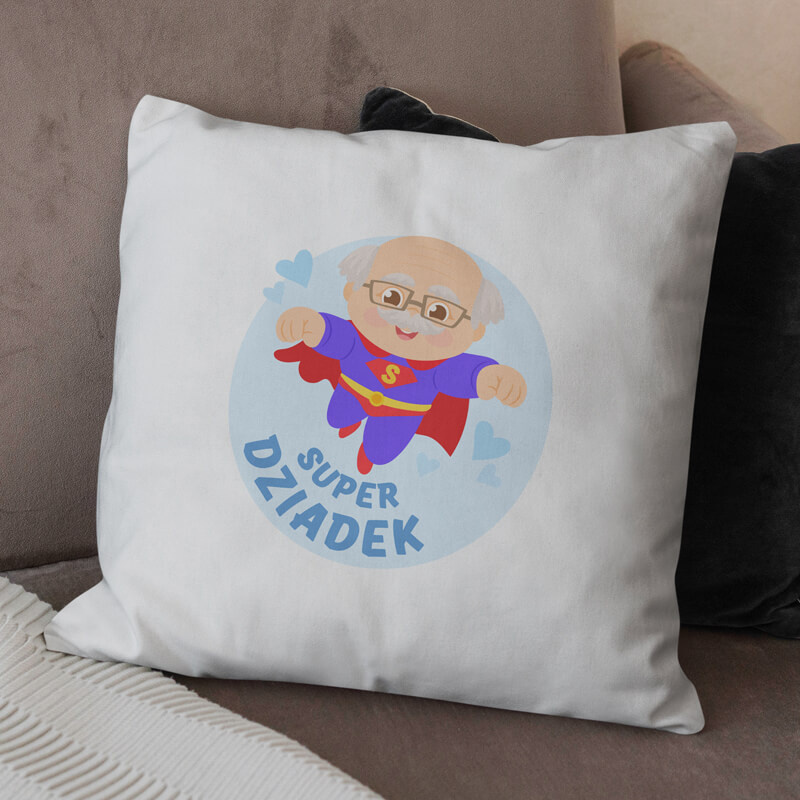 Poduszka dla dziadka - Super Dziadek