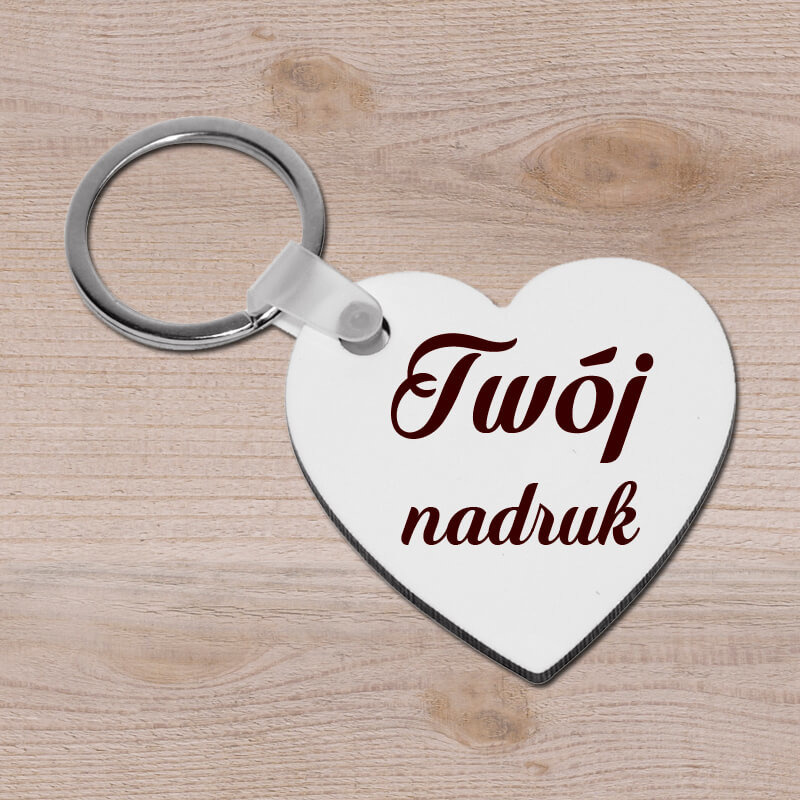 Brelok z MDF-u z Twoim zdjęciem