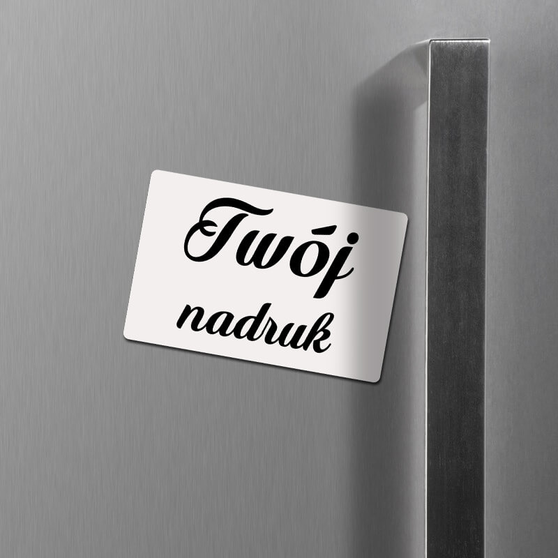 Magnes na lodówkę z MDF-u z Twoim nadrukiem