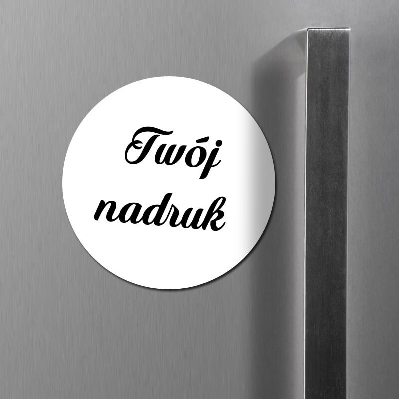 Magnes na lodówkę z MDF-u z Twoim nadrukiem