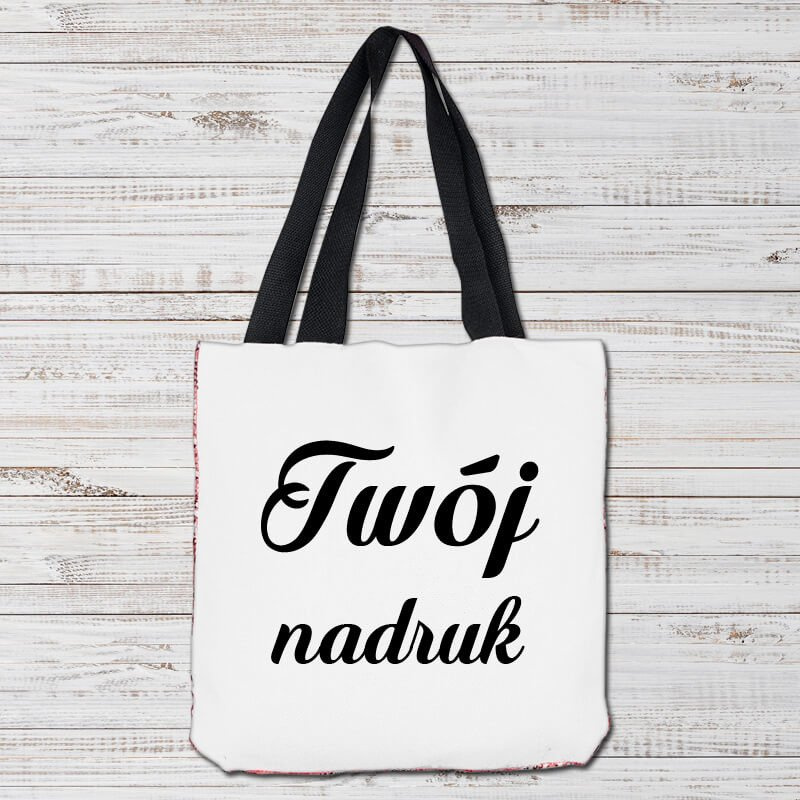Torba z cekinami z Twoim nadrukiem
