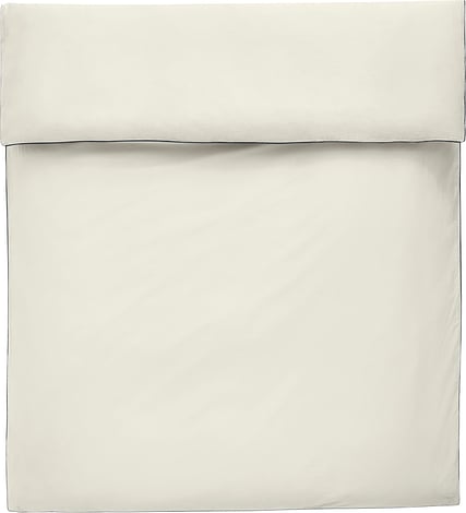 Poszewka na kołdrę Outline 140 x 200 cm kość słoniowa