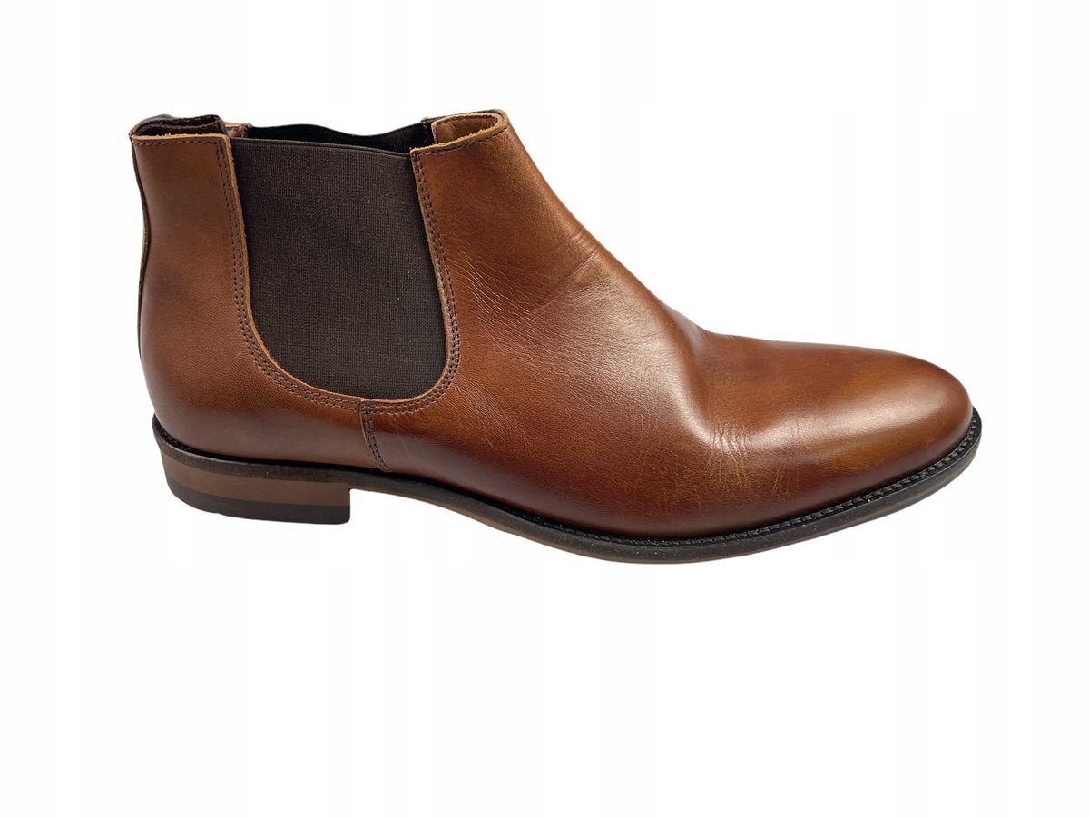 Brązowe eleganckie półbuty męskie RODD&GUNN 44