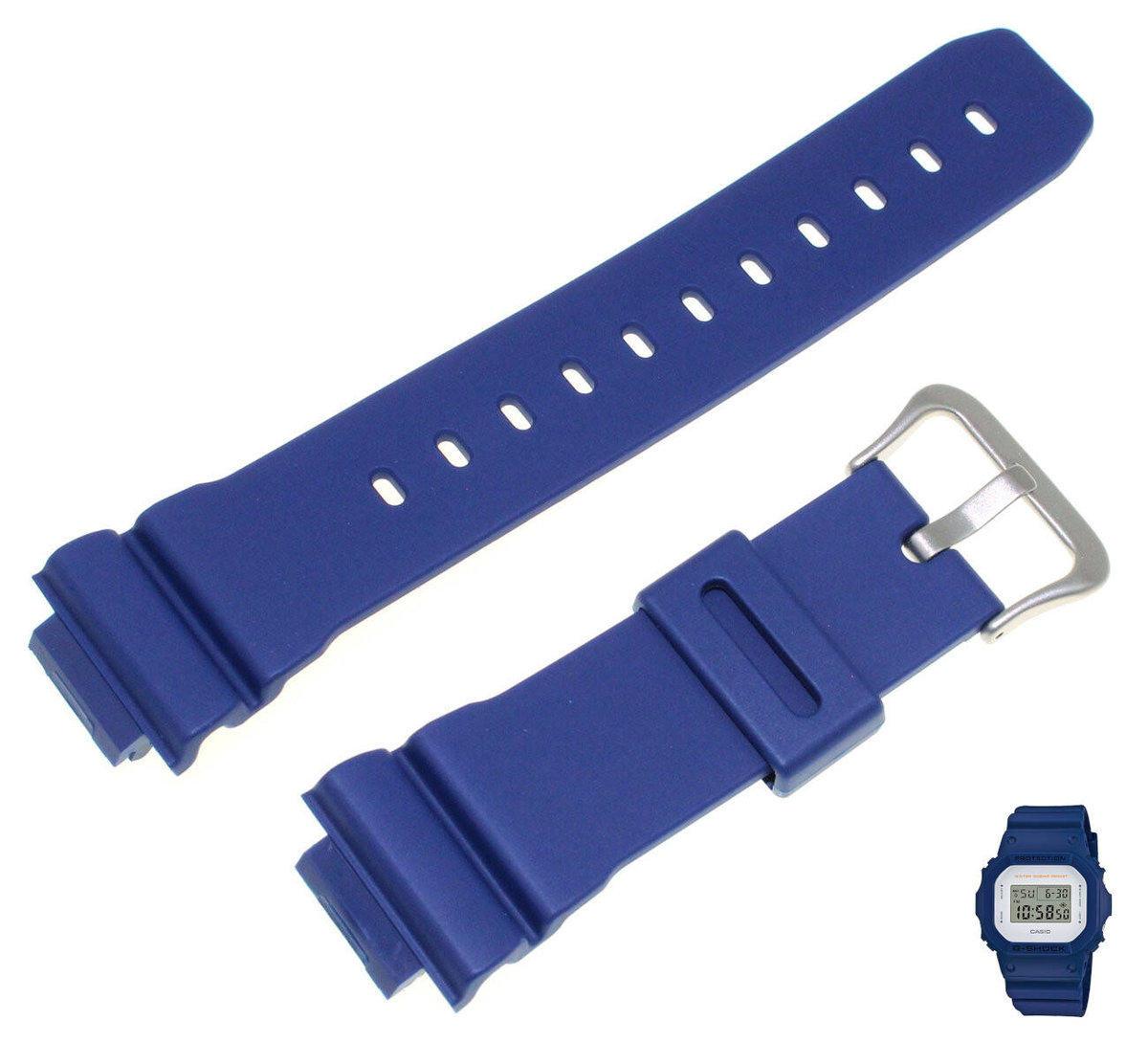 Pasek do zegarka Casio G-Shock DW-5600M niebieski 10512593