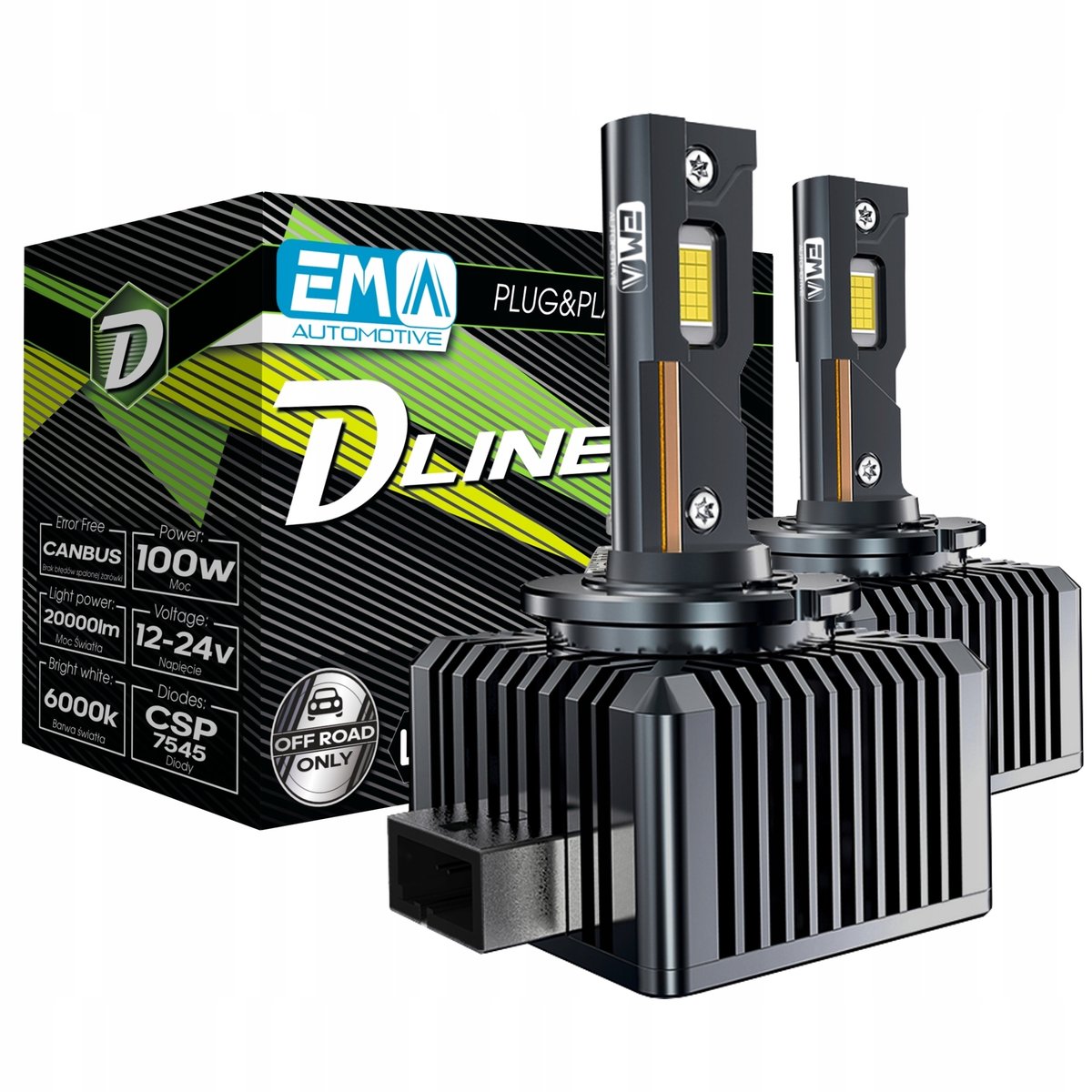EM Automotive D1S D-Series Premium LED Plug&Pl