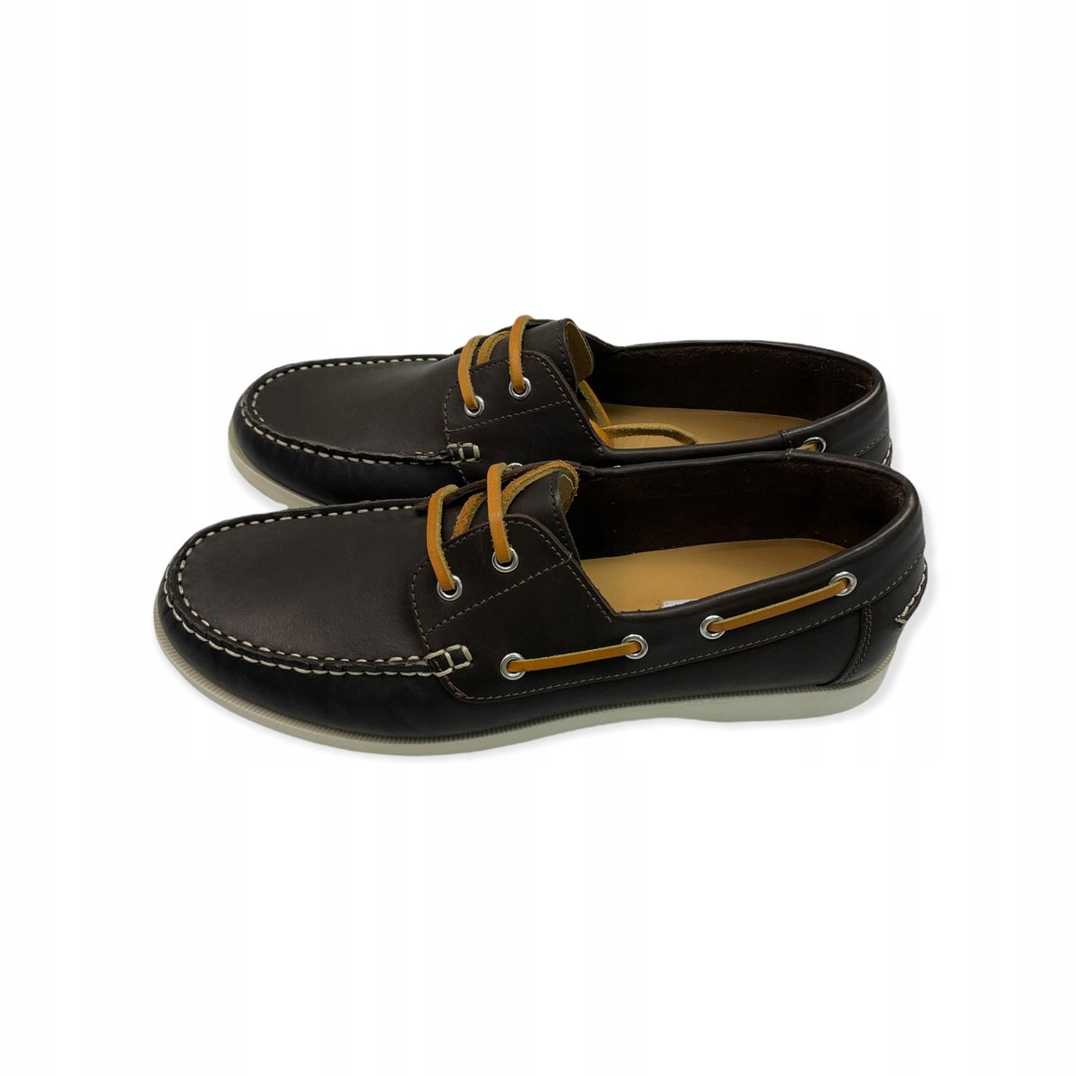 Półbuty męskie Steve Madden Marine Brn Leather 45