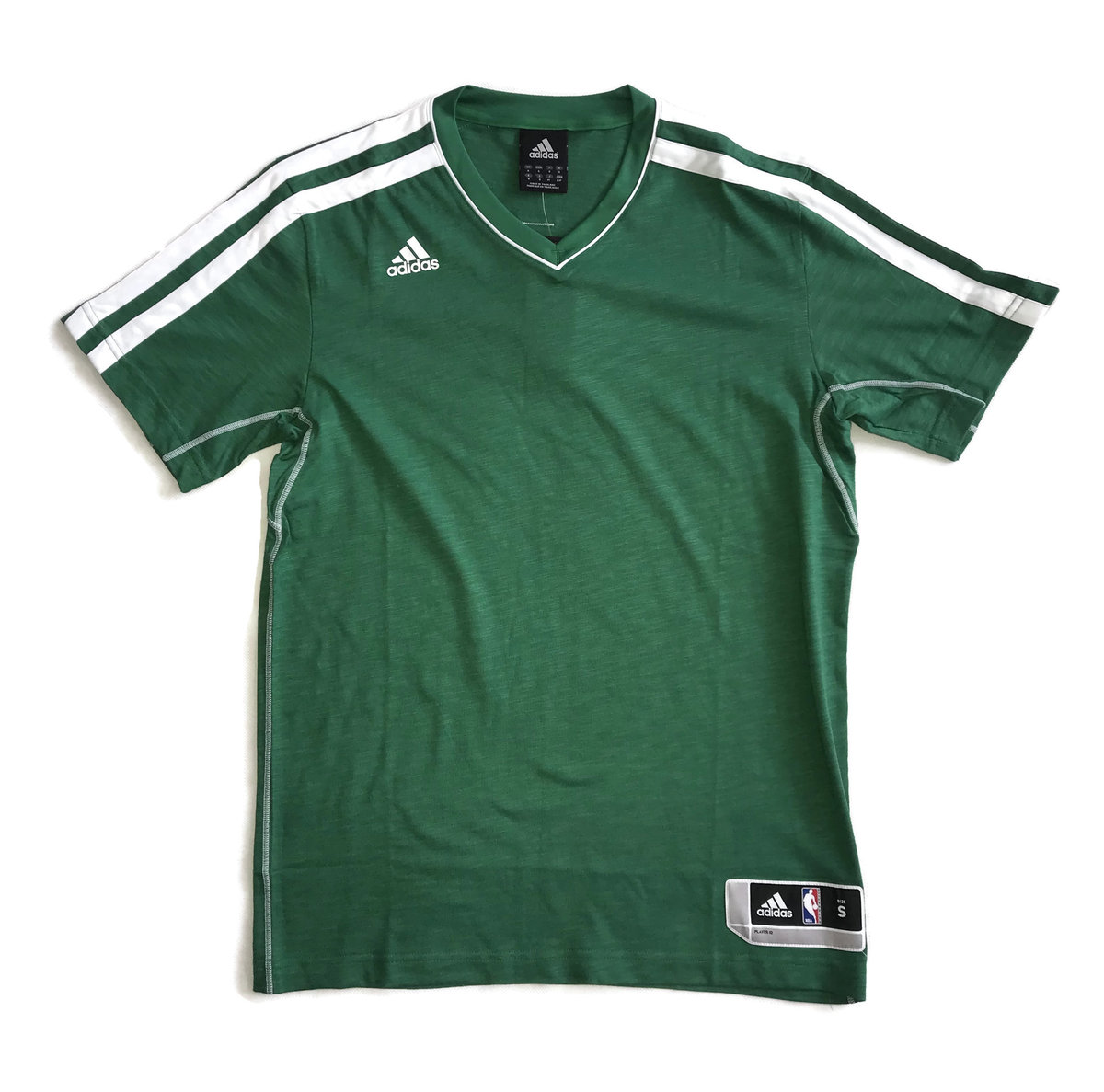 Zielona koszulka Adidas Performance NBA S