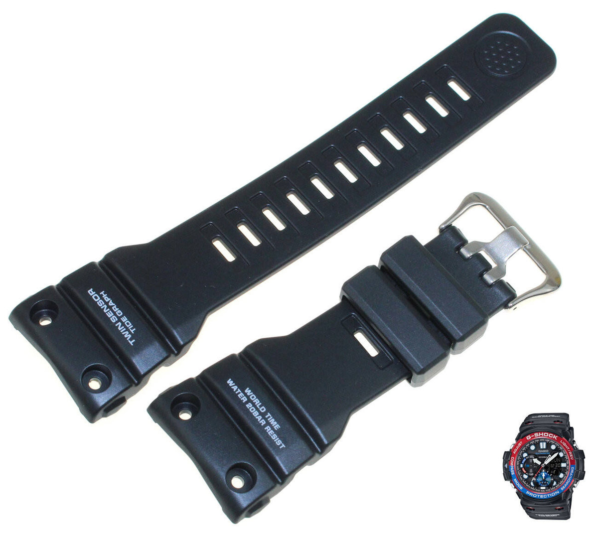 Pasek do zegarka Casio G-Shock GN-1000 czarny 10627083