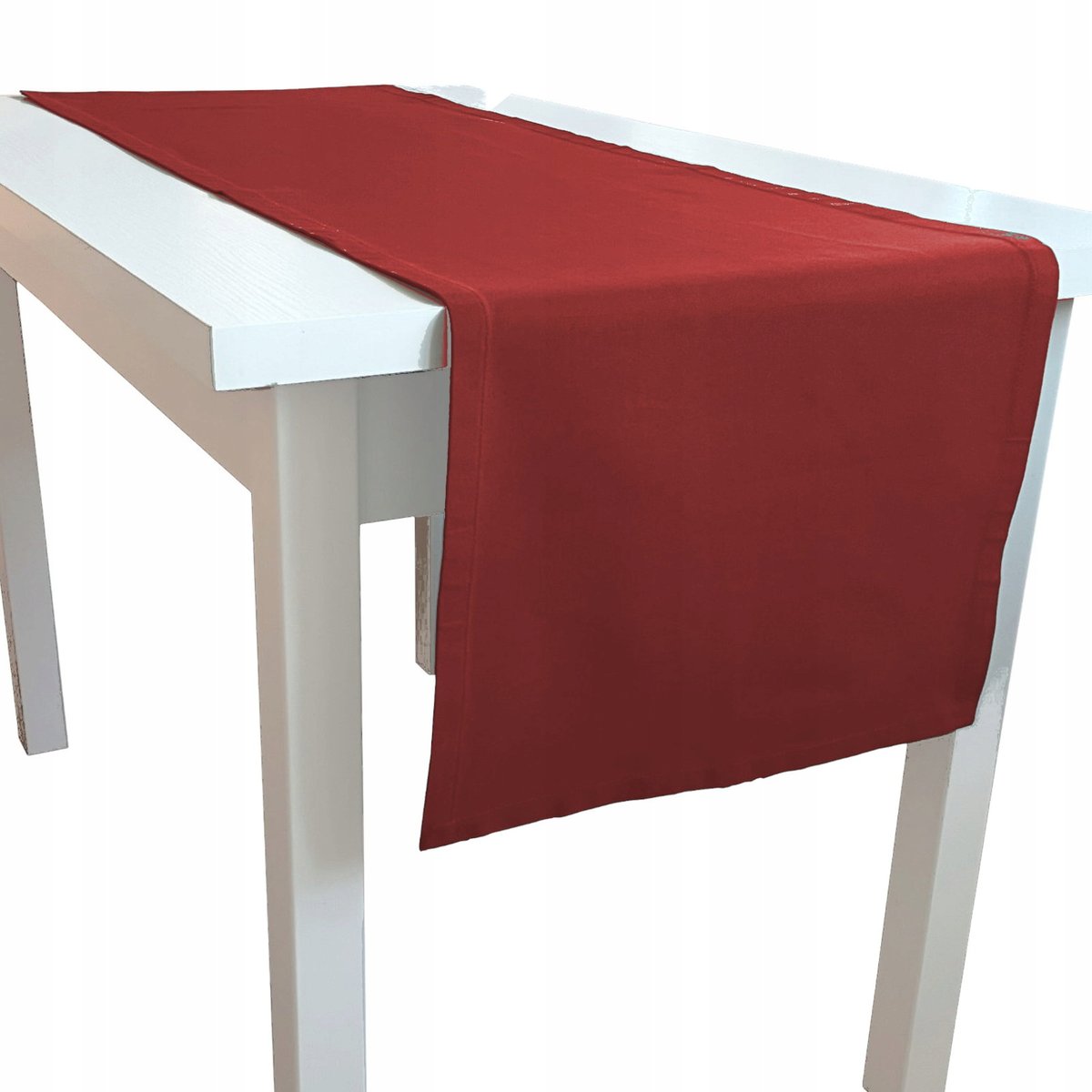 Bieżnik czerwony bawełna profess cotton 40x130