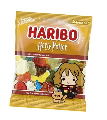 HARIBO 160G HARRY POTTER - żelki o smaku owocowym - HERMIONA