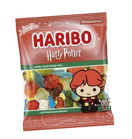 HARIBO 160G HARRY POTTER - żelki o smaku owocowym - RON