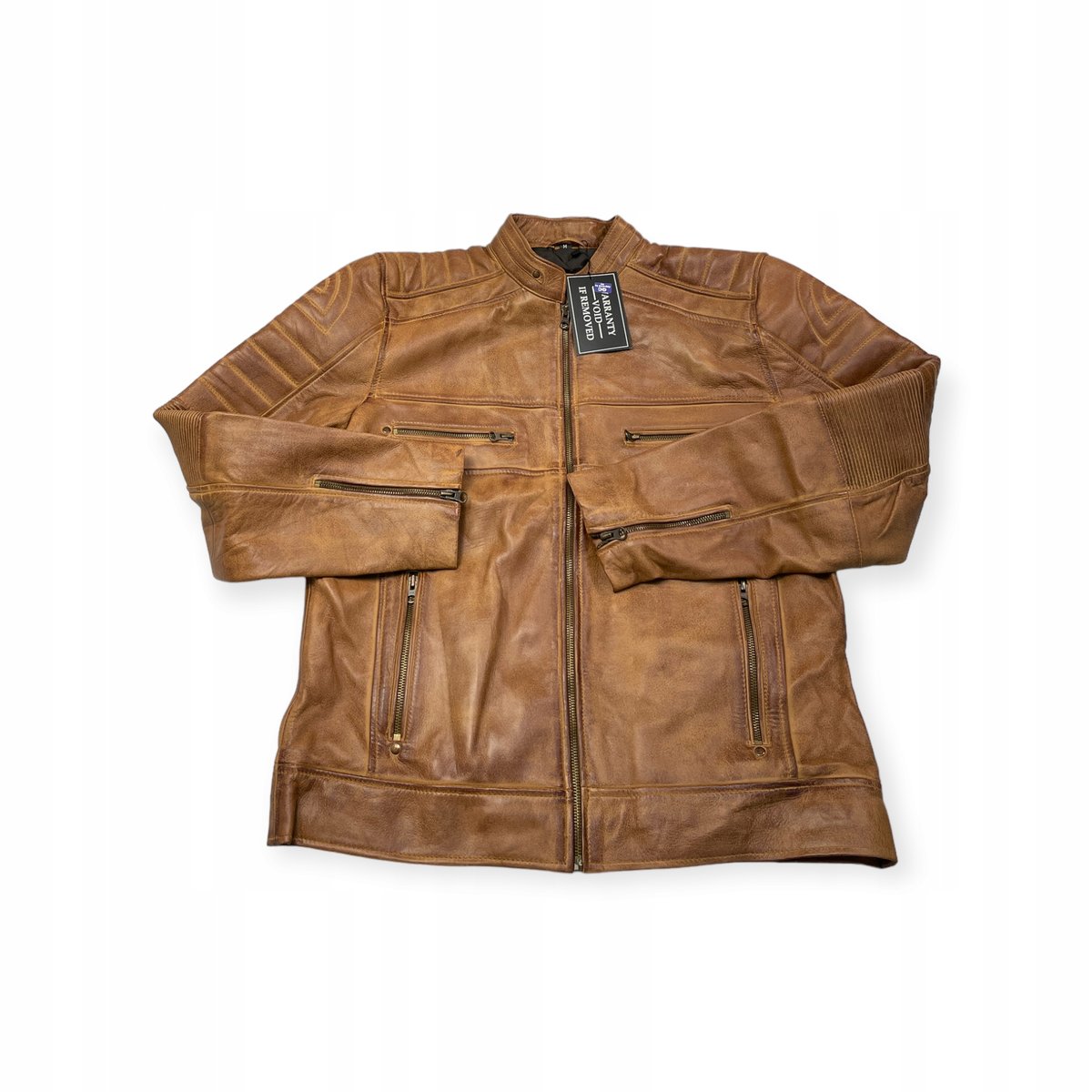 Skórzana kurtka męska Real Leather M