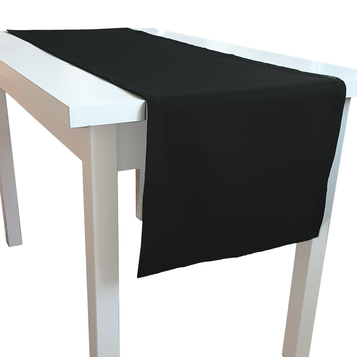 Bieżnik czarny bawełna professional cotton 40x250
