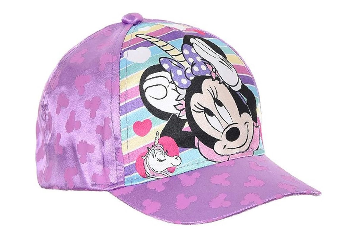 Czapka dla dziewczynki Disney Myszka Minnie z daszkiem