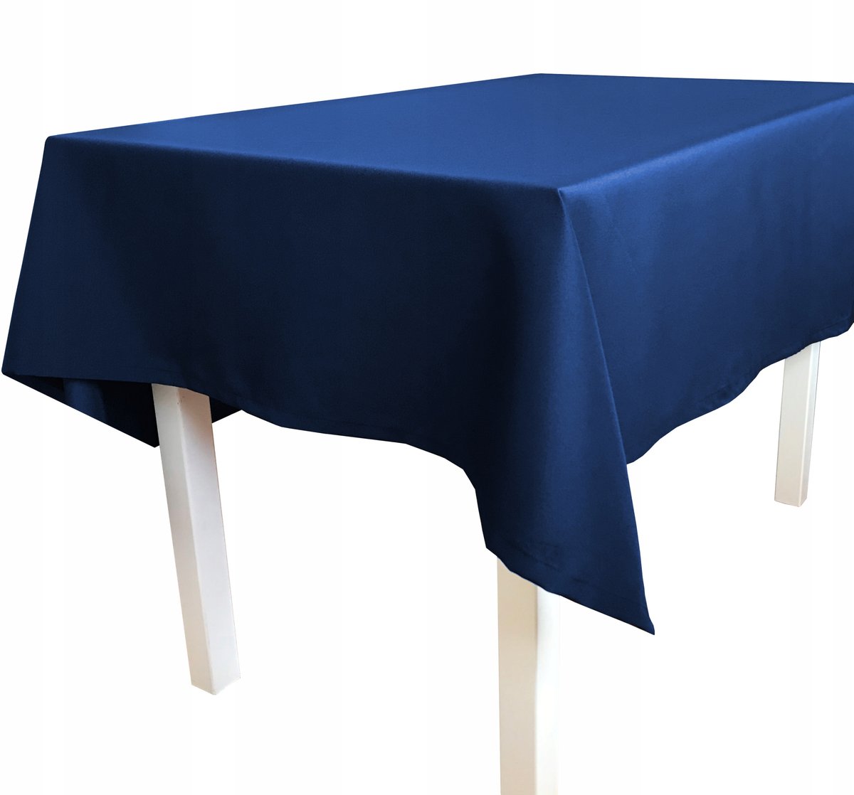 Obrus gładki mat granatowy 140x250