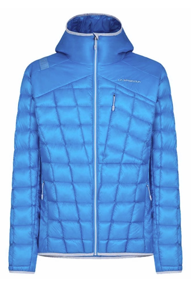 Kurtka męska La Sportiva D'Herens Down trekkingowa niebieska puchowa-S