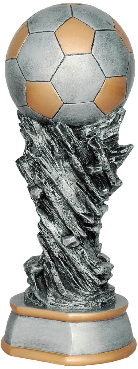 PUCHAR TROFEUM FIGURA PIŁKA NOŻNA 38 cm + GRAWER