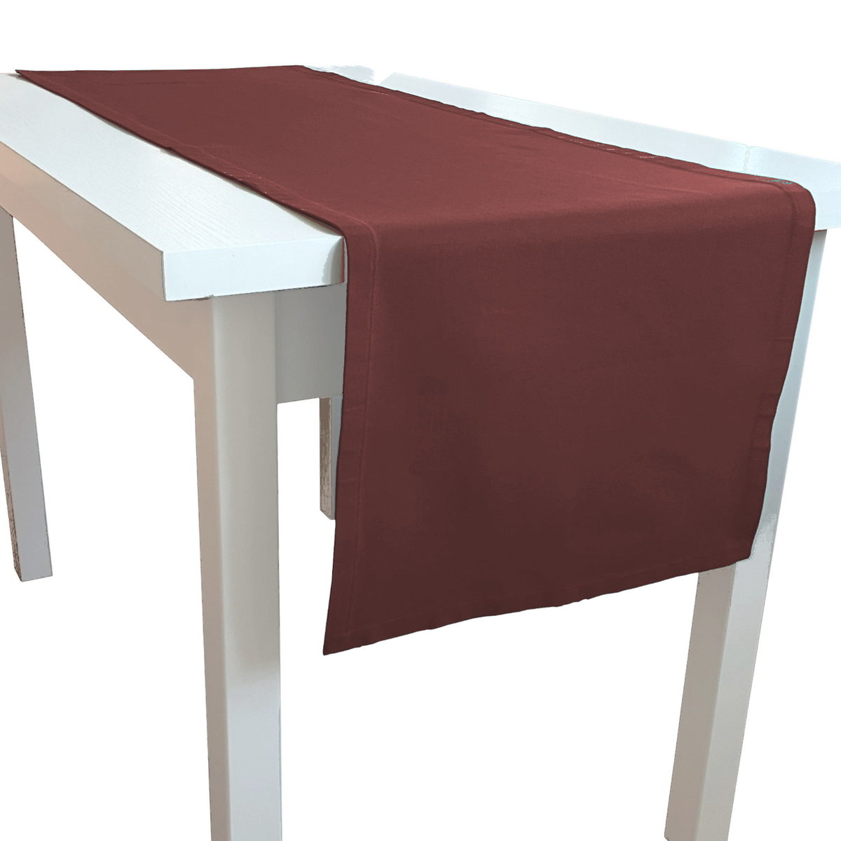 Bieżnik bordowy bawełna professional cotton 40x130
