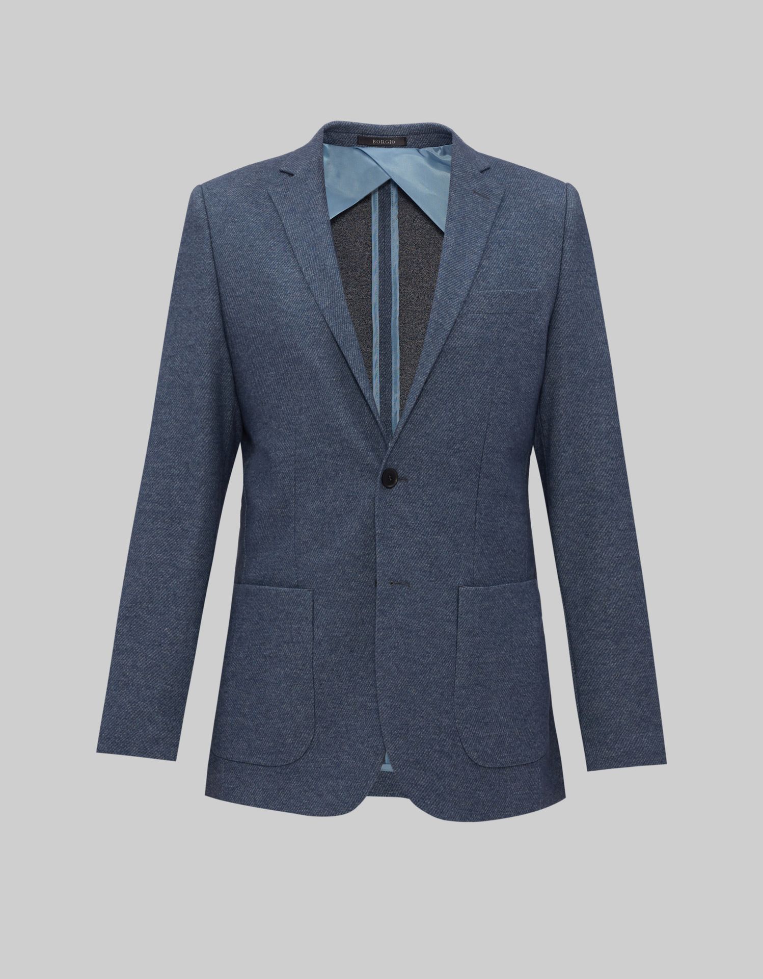 marynarka valmala niebieski slim fit