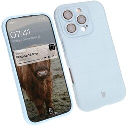 Bizon Pancerne etui Case Tur do iPhone 16 Pro, jasnoniebieskie