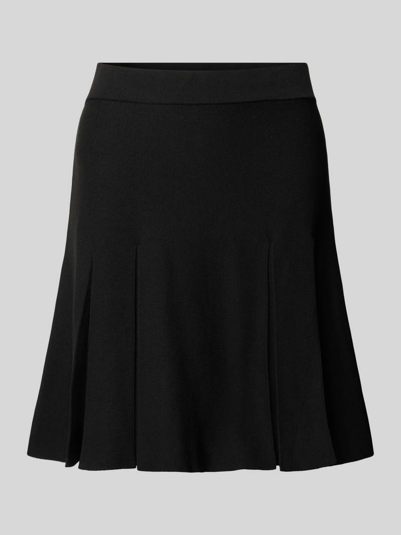 Spódnica mini z kontrafałdami model 'LINE'