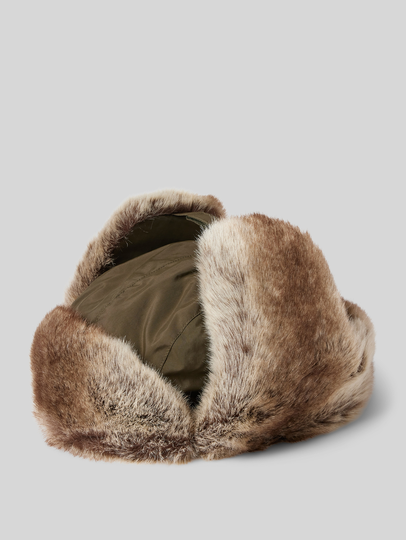 Czapka ze sztucznym futrem model ‘KAMIKAZE’