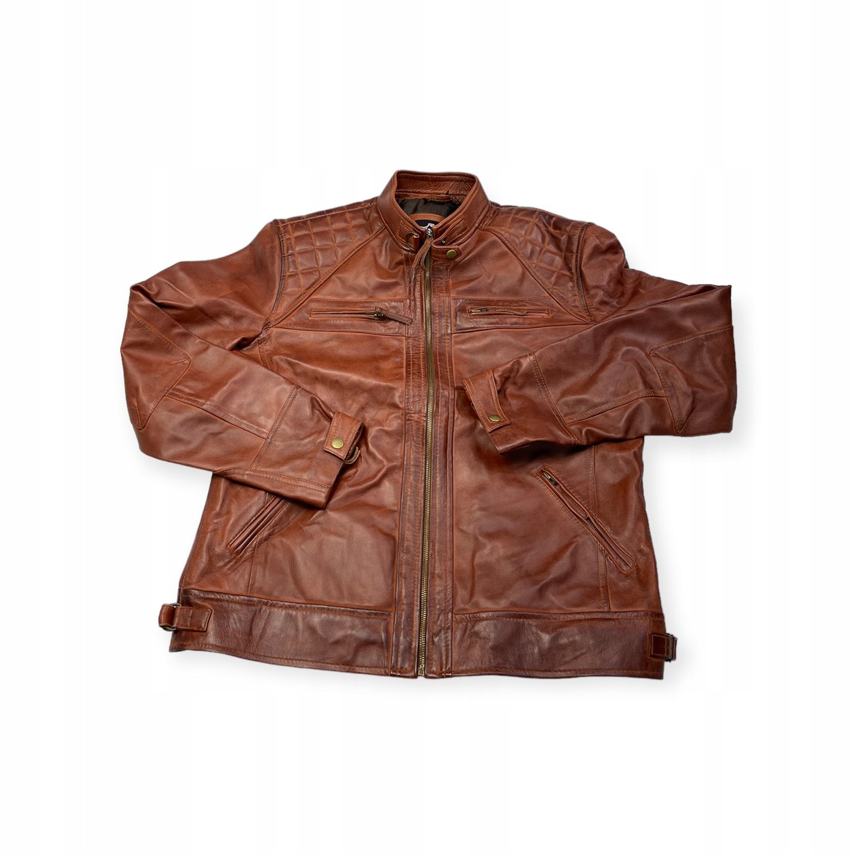 Skórzana kurtka męska REAL LEATHER L