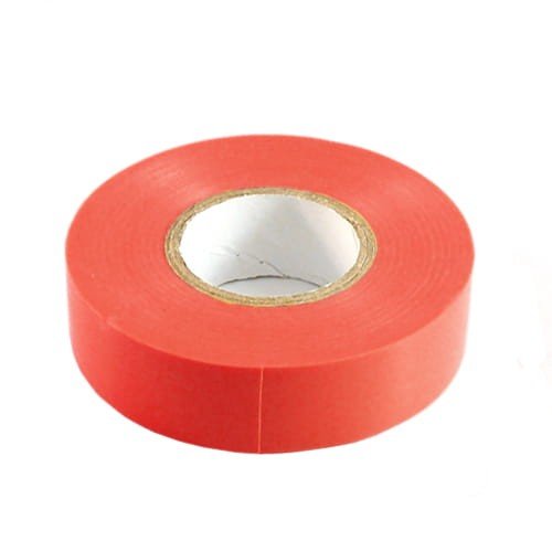 Taśma izolacyjna UL19mm/18.3m 10szt. czerwona