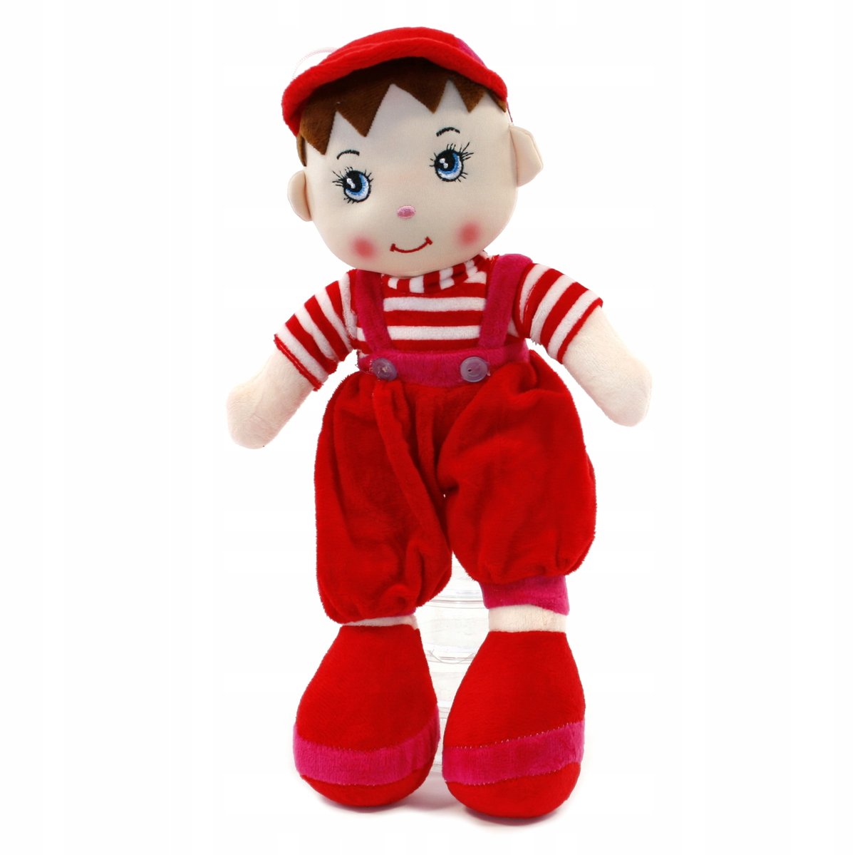 DUŻA LALKA SZMACIANA CHŁOPIEC PRZYTULANKA 55CM MASKOTKA RÓŻNE KOLORY