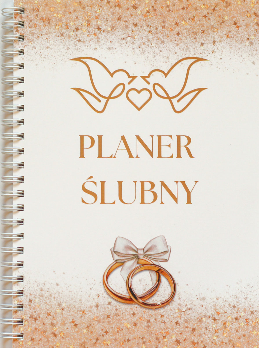 PLANER ŚLUBNY  ZŁOTY