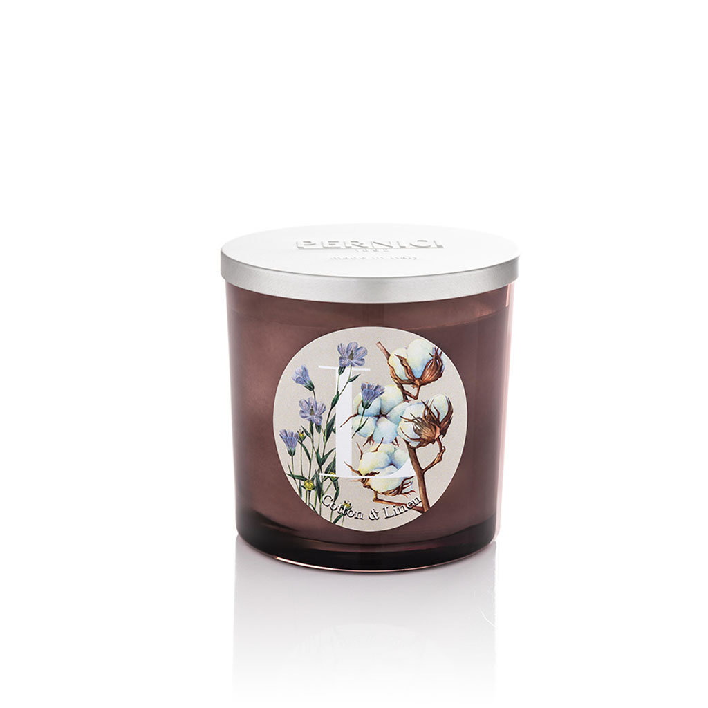 Świeca zapachowa Cotton & Linen - Bawełna i len 350 g