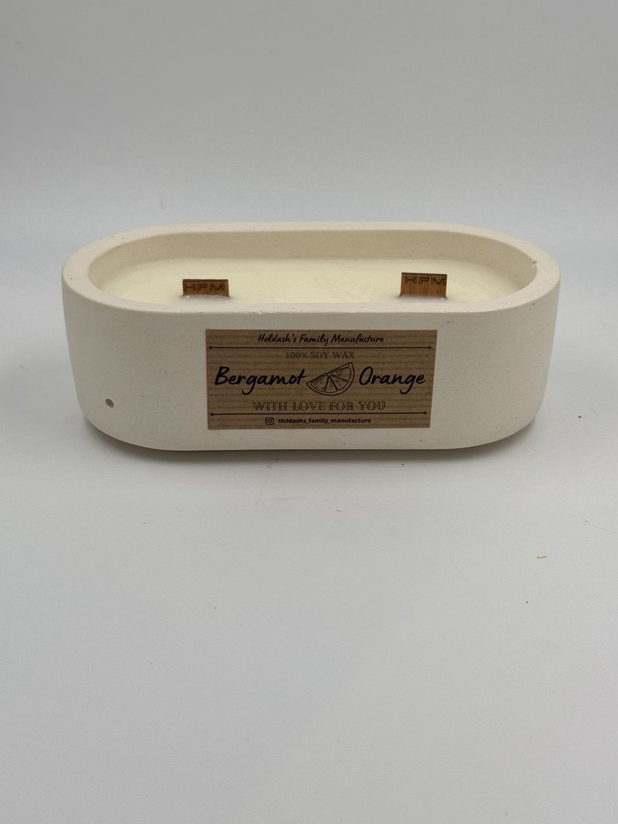 Świeca sojowa Bergamot & Orange / HFM