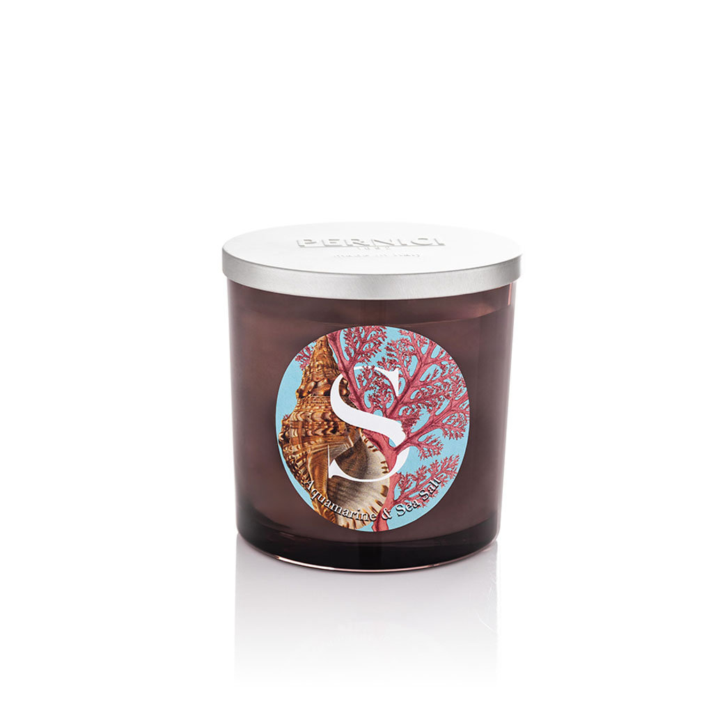 Świeca zapachowa Aquamarine & Sea Salt - Akwamaryn i sól morska 350 g