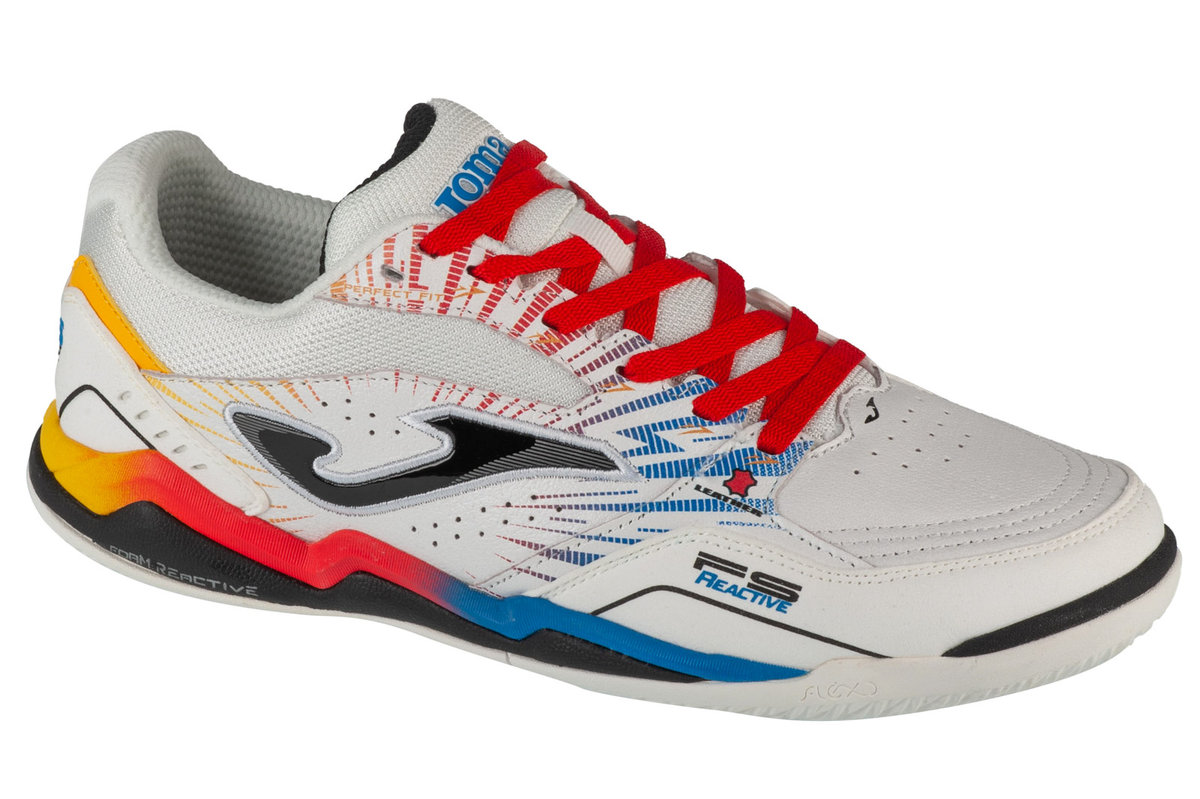 Joma FS Reactive 2476 IN FSW2476IN, Męskie, buty halowe - halówki, Biały