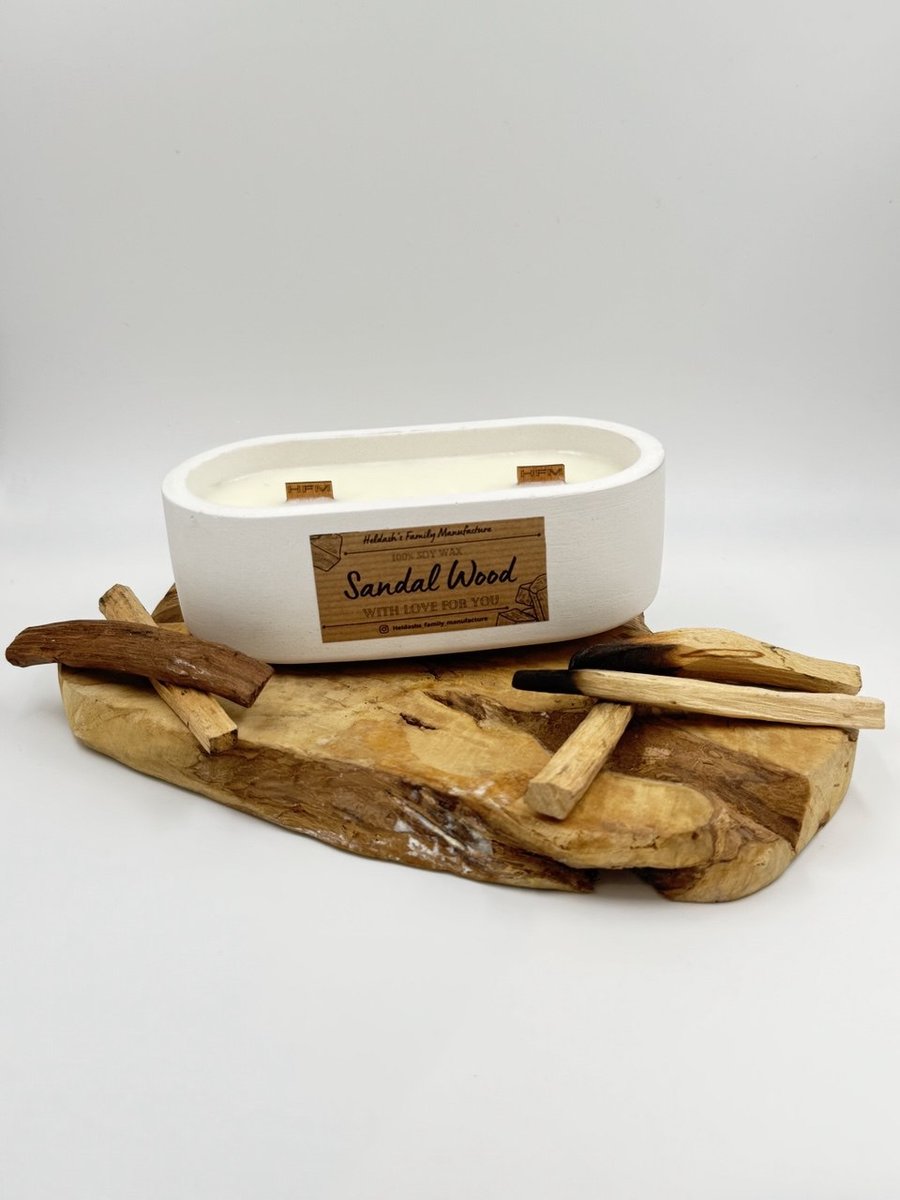 Świeca Sojowa SandalWood / HFM