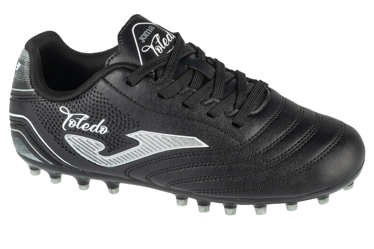 Joma Toledo Jr 2401 AG TOJW2401AG, dla chłopca, buty piłkarskie - korki, Czarne