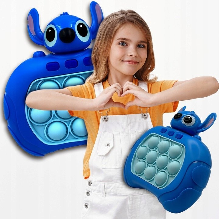 GRA POP IT POPIT STICH I LILO GAME ELEKTRYCZNA ZRĘCZNOŚCIOWA ANTYSTRESOWA
